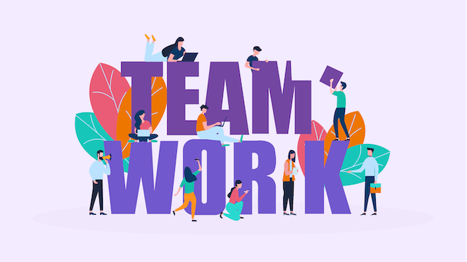 Team working together
